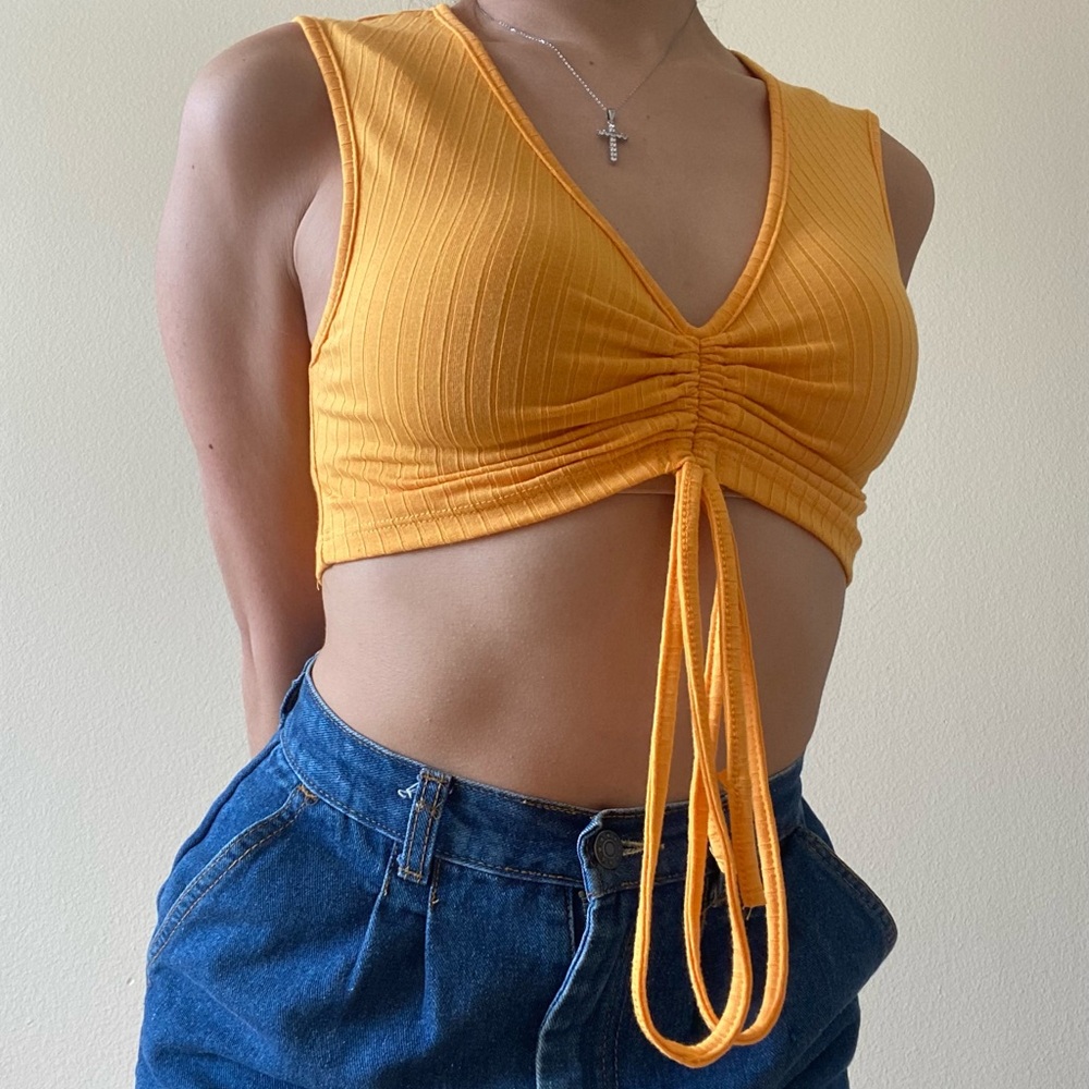 SHEIN adjustable scrunch top